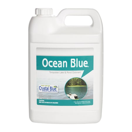 Crystal Blue Crystal Blue Ocean Blue Lake and Pond Colorant 1 gal 00112